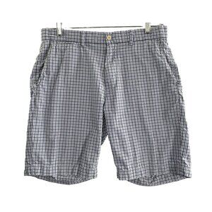 POLO Golf RALPH LAUREN Men Shorts Sz 33 Blue Checker Sports Outdoors 56-5